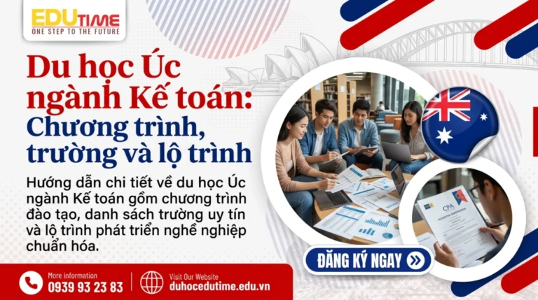 Du học Úc ngành Kế toán: Chương trình, trường và lộ trình