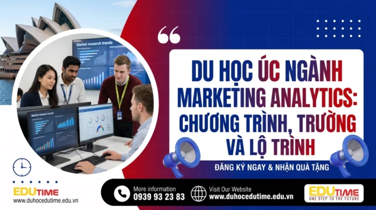 Du học Úc ngành Marketing Analytics: Chương trình, trường và lộ trình