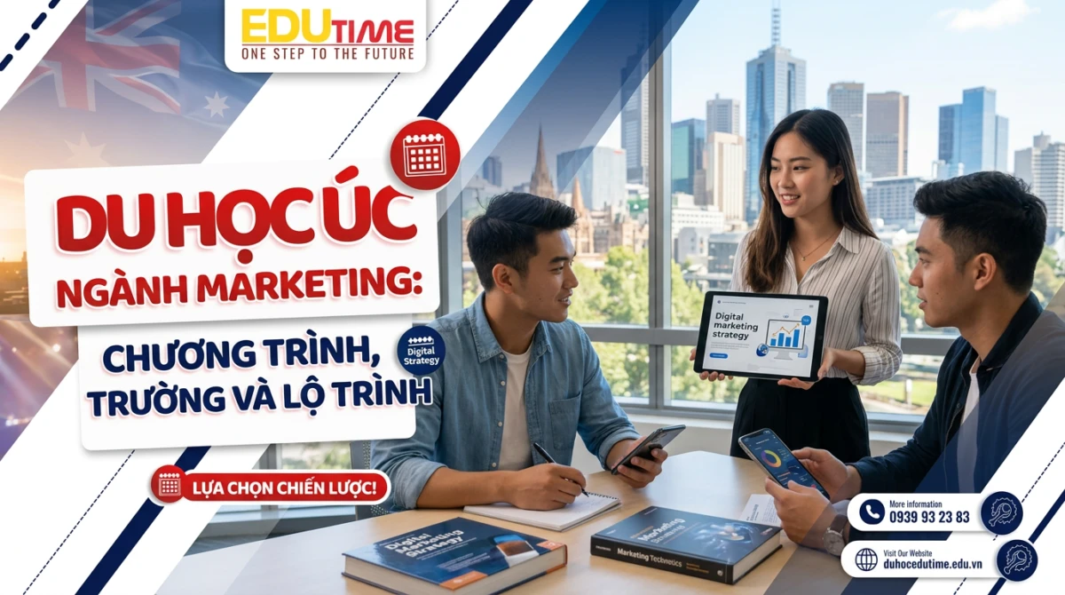 Du học Úc ngành Marketing: Chương trình, trường và lộ trình