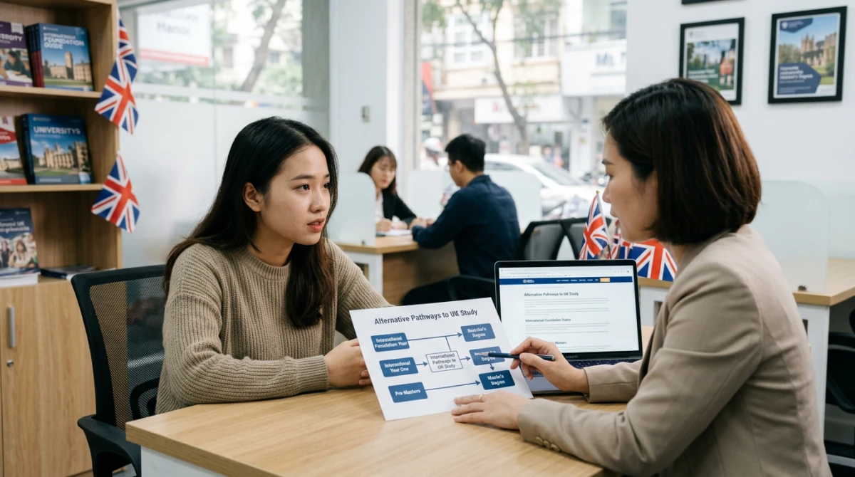 GPA thấp có du học Anh được không? Lộ trình và giải pháp tối ưu 2 Hồ sơ xét tuyển toàn diện giúp bù đắp điểm số học tập chưa cao - GPA thấp có du học Anh được không