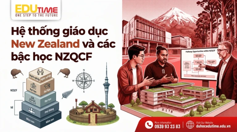 Hệ thống giáo dục New Zealand và các bậc học NZQCF