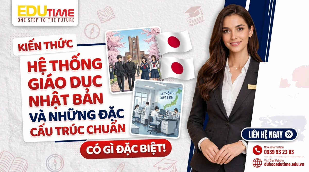 Hệ thống giáo dục Nhật Bản và những đặc điểm cấu trúc chuẩn