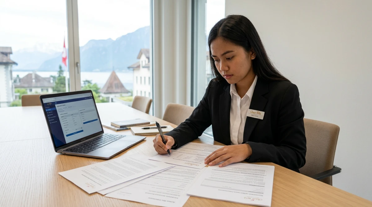 Sinh viên trải nghiệm thực tế trong môi trường khách sạn chuyên nghiệp tại Thụy Sĩ - Học bổng khủng lên tới 30% tại César Ritz Thụy Sĩ