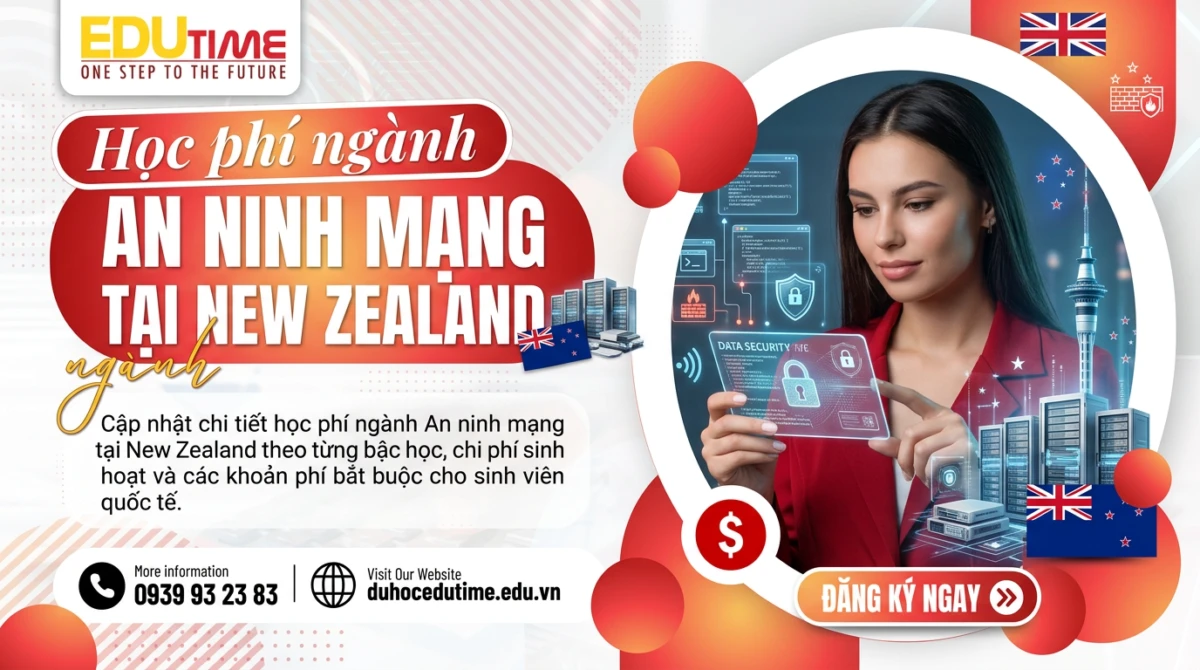 Học phí ngành An ninh mạng tại New Zealand