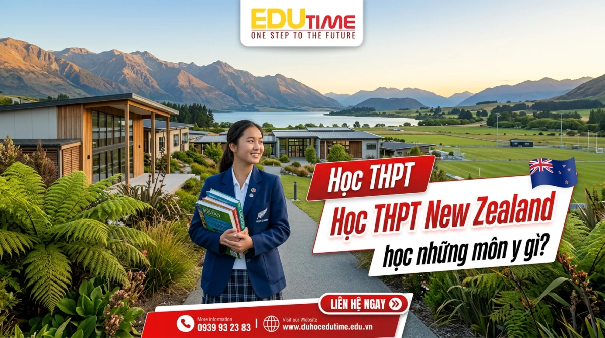 Du học Edutime - Tư vấn du học chuyên biệt 79 Học THPT New Zealand học những môn gì?