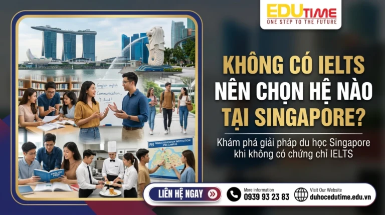Không có IELTS nên chọn hệ nào tại Singapore?