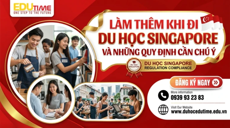 Làm thêm khi đi du học Singapore và những quy định cần chú ý