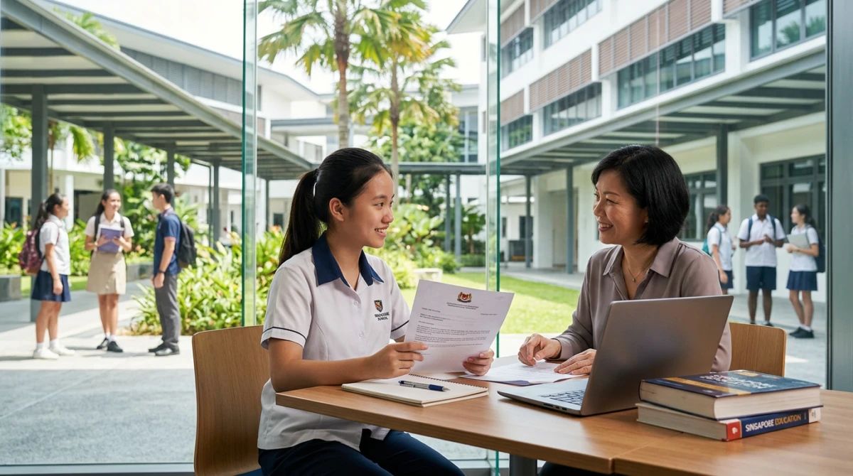 Khuôn viên trường học sạch sẽ và hiện đại tại Singapore - Lợi ích khi du học Singapore từ bậc trung học THPT
