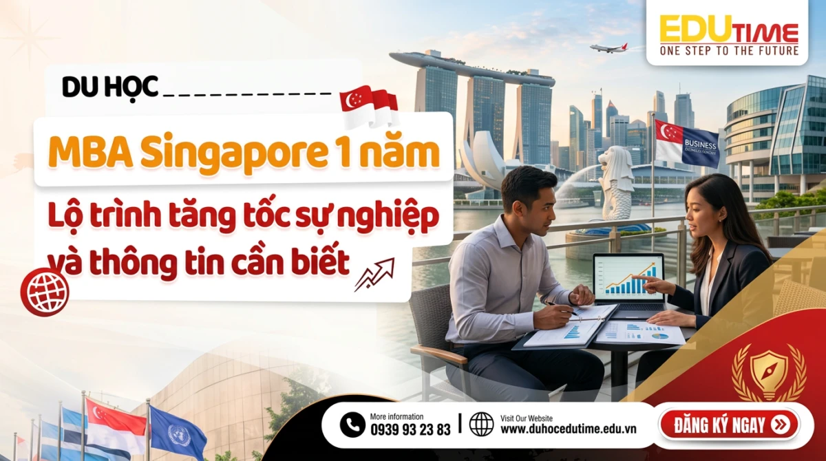 MBA Singapore 1 năm – Lộ trình tăng tốc sự nghiệp và thông tin cần biết