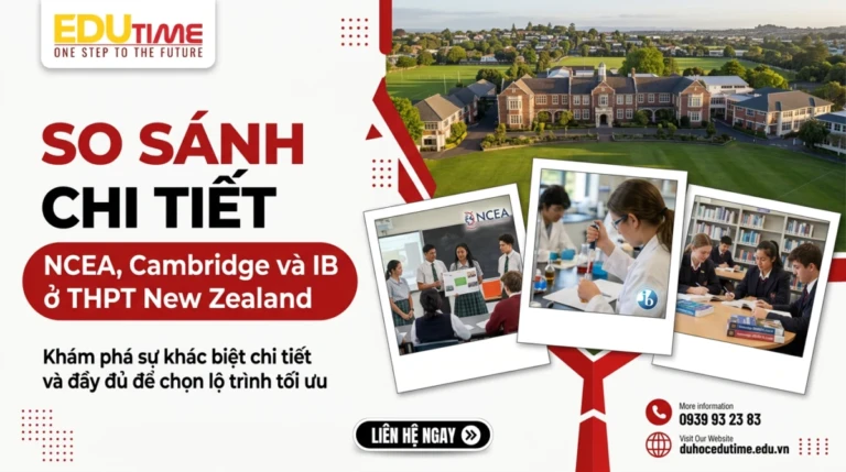 NCEA, Cambridge và IB ở THPT New Zealand khác nhau thế nào?