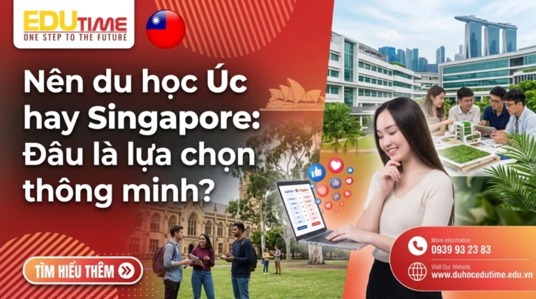 Nên du học Úc hay Singapore: Đâu là lựa chọn thông minh?