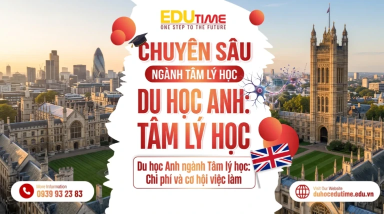 Du học Anh ngành Tâm lý học: Chi phí và cơ hội việc làm