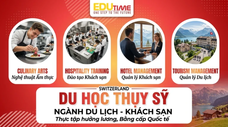 Những ưu điểm cực lớn của du học ngành du lịch khách sạn tại Thụy Sỹ