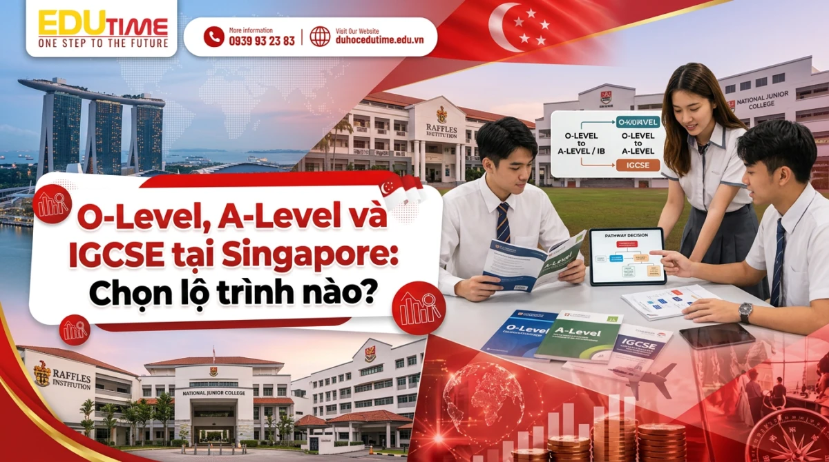 O-Level, A-Level và IGCSE tại Singapore: Chọn lộ trình nào?