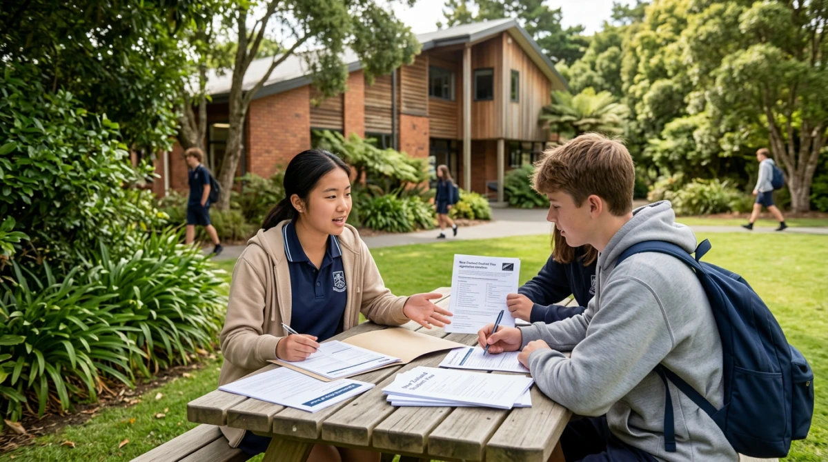 Phụ huynh cần chuẩn bị gì khi cho con du học THPT New Zealand? 2 Không gian xanh và cơ sở vật chất chuẩn quốc tế phục vụ học sinh phổ thông - du học THPT New Zealand