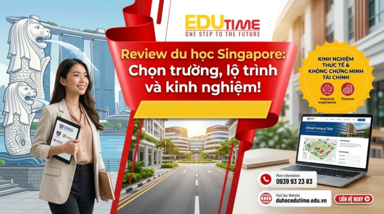 Review du học Singapore: Chọn trường, lộ trình và kinh nghiệm!