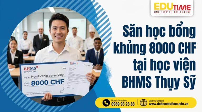 Săn học bổng khủng 8000 CHF tại học viện BHMS Thụy Sỹ
