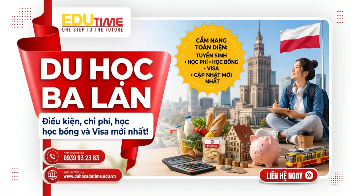 Du học Ba Lan: Điều kiện, chi phí, học bổng và Visa mới nhất!