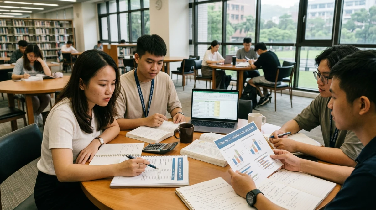 Không gian học tập chuyên nghiệp của sinh viên quốc tế - Du học Đài Loan 2027