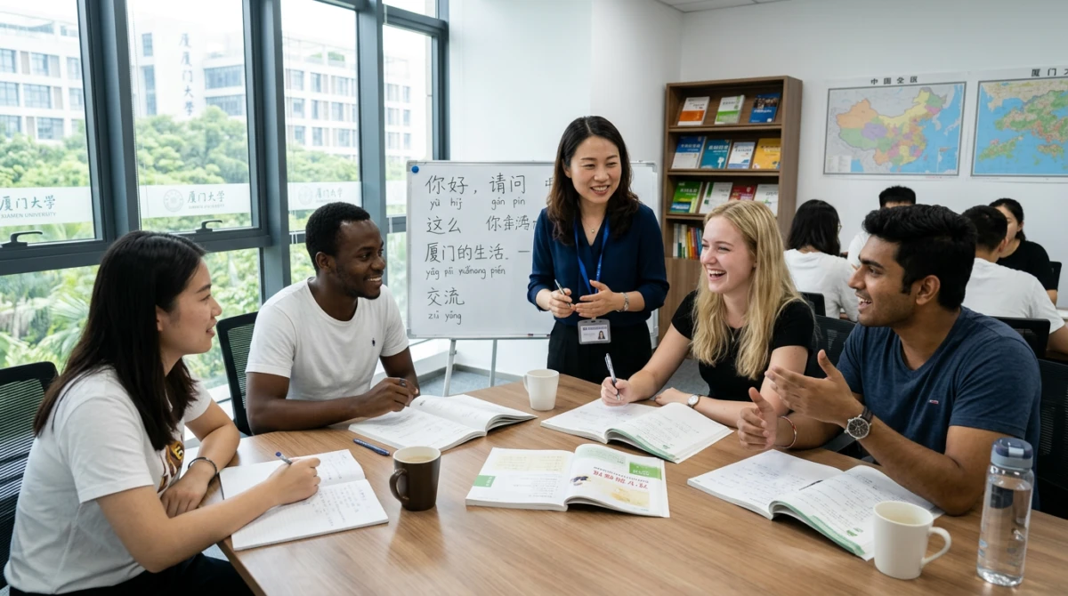Top các trường dạy tiếng tốt ở Hạ Môn cho du học sinh 2 Mô hình lớp học tương tác cao giúp học viên nâng cao khả năng giao tiếp ngoại ngữ nhanh chóng - trường dạy tiếng tốt ở Hạ Môn