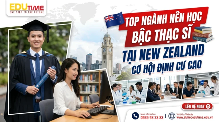 Top ngành nên học bậc Thạc sĩ tại New Zealand cơ hội định cư cao