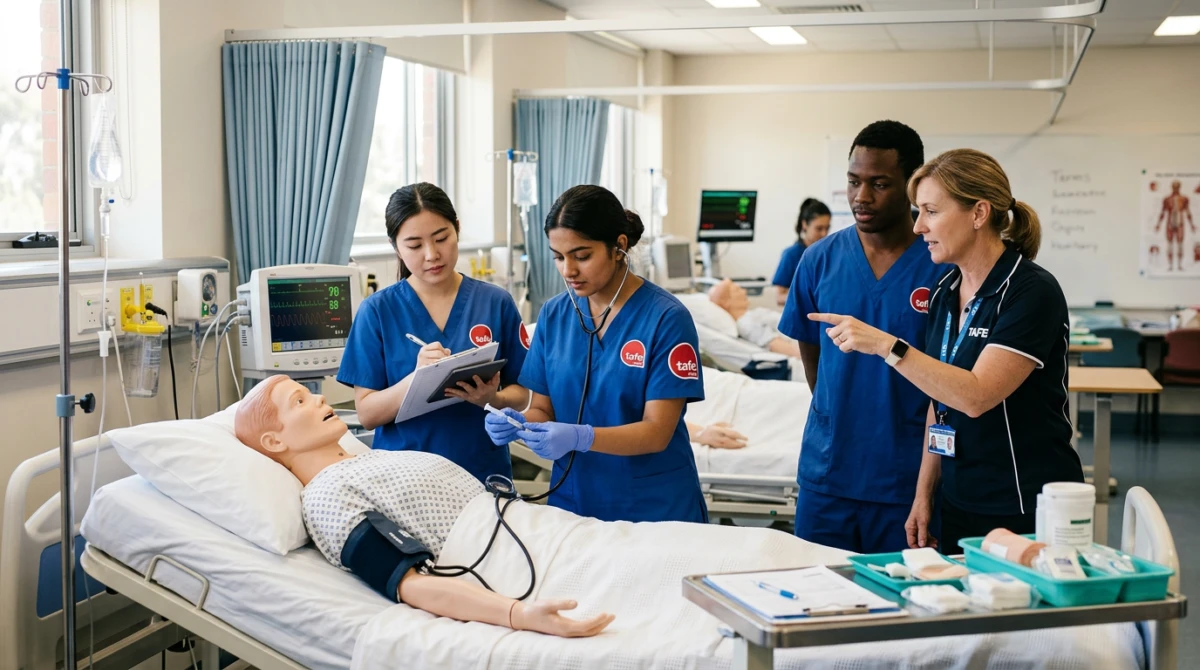 Môi trường học tập chuyên nghiệp tại TAFE NSW với các trang thiết bị y tế tiên tiến - Top TAFE đào tạo Nursing tại Úc