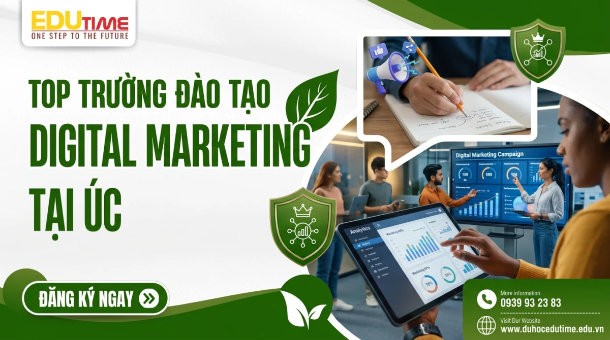 Top Trường đào Tạo Digital Marketing Tại Úc