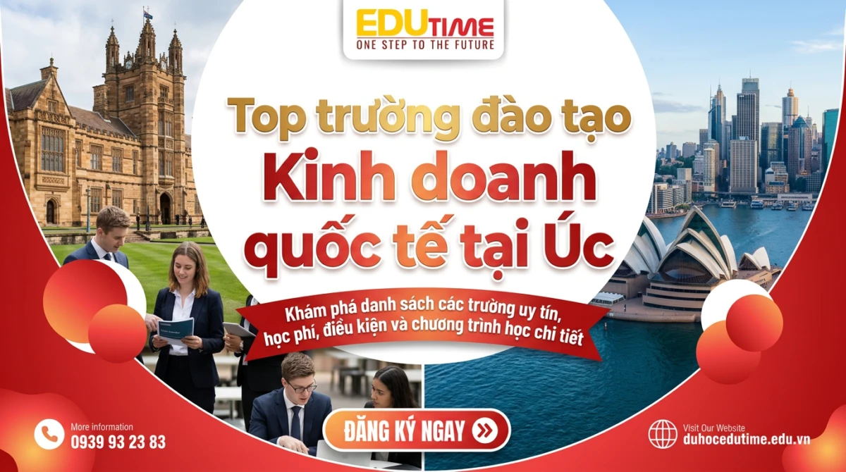 Top trường đào tạo Kinh doanh quốc tế tại Úc