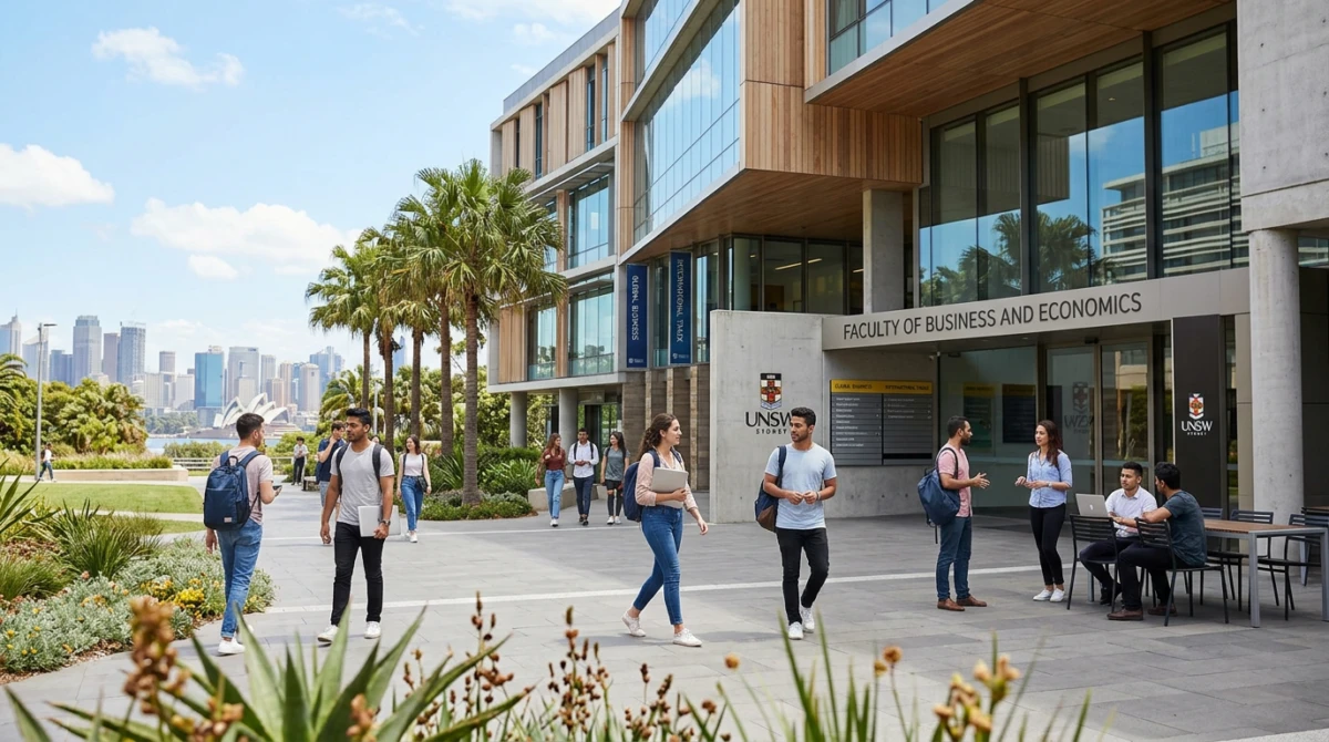 Khuôn viên hiện đại của các trường đại học tại thành phố Sydney - Kinh doanh quốc tế tại Úc