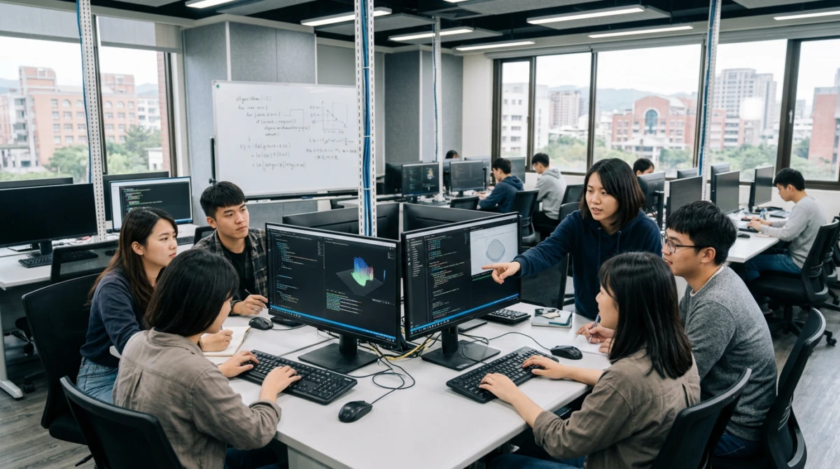 Không gian học tập và nghiên cứu công nghệ tại các trường đại học Đài Loan - Khoa học máy tính tại Đài Loan