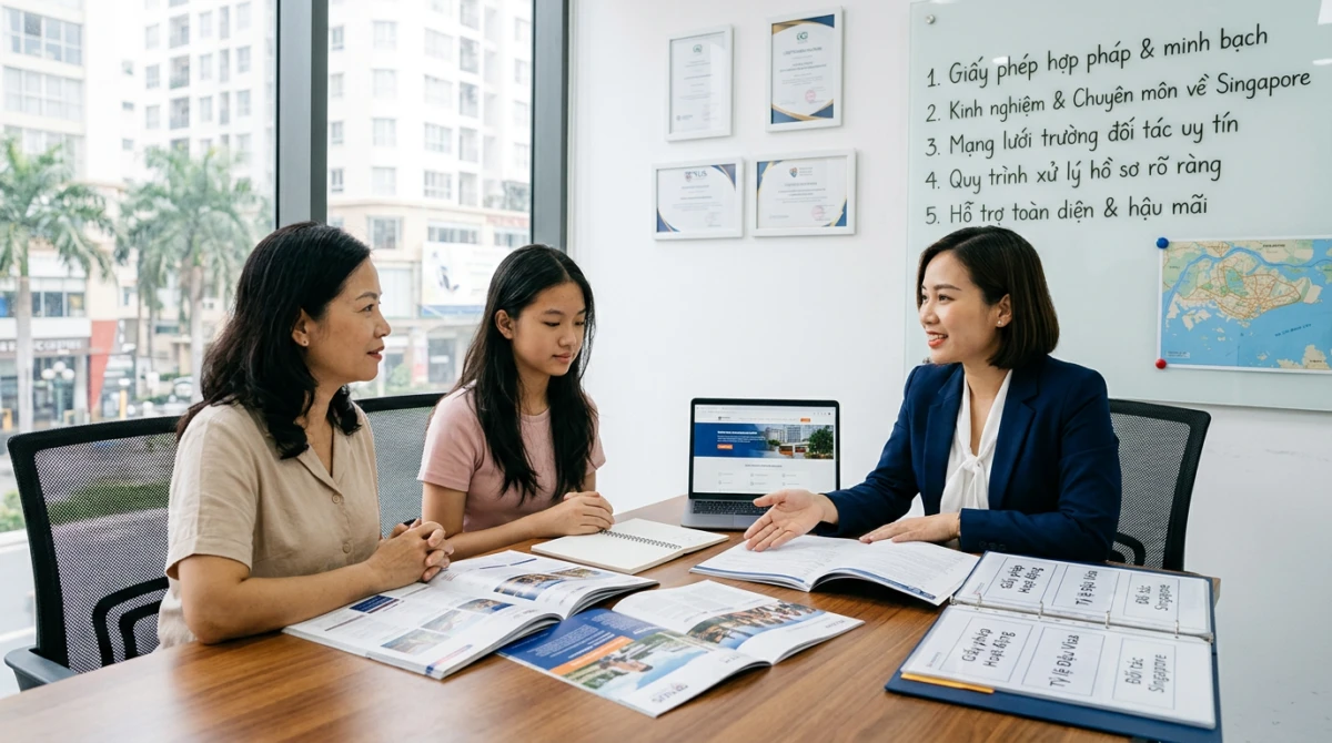 trung tâm tư vấn du học singapore uy tín - 2, Những tiêu chí để đánh giá 1 trung tâm tư vấn du học Singapore uy tín là gì? - trung tâm tư vấn du học singapore uy tín