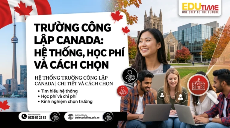 Trường công lập Canada: Hệ thống, học phí và cách chọn