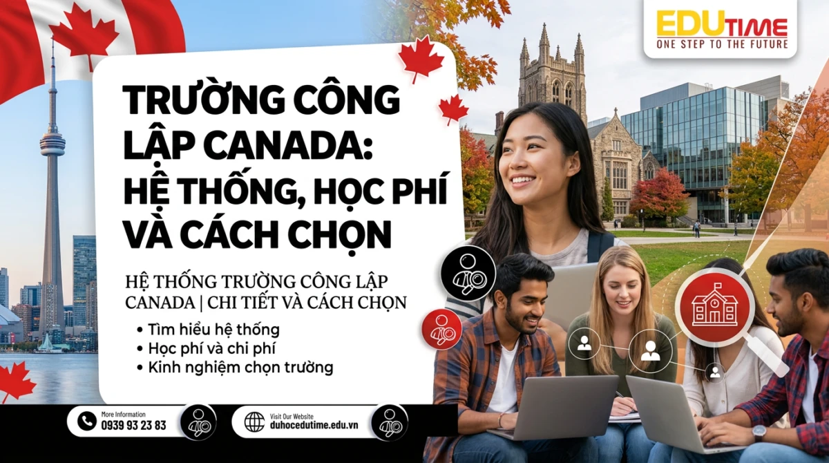 Trường công lập Canada: Hệ thống, học phí và cách chọn