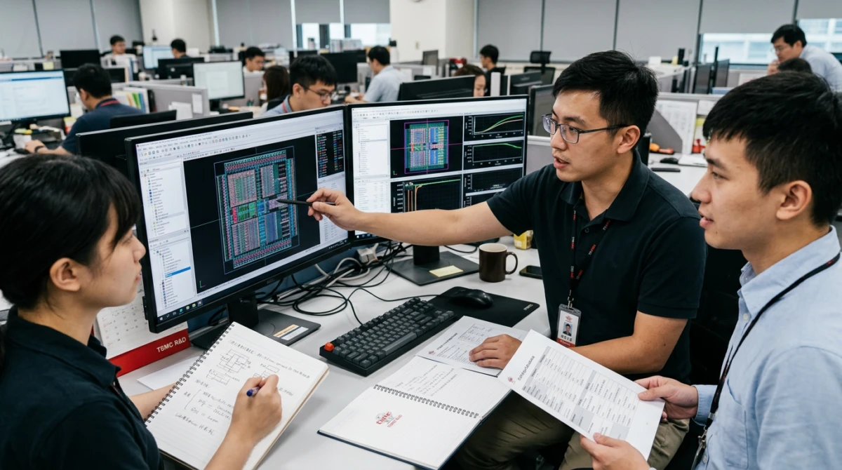 Việc làm ngành bán dẫn tại Đài Loan 2 Đội ngũ kỹ sư R&D nghiên cứu và thiết kế vi mạch tại môi trường làm việc chuyên nghiệp - Việc làm ngành bán dẫn tại Đài Loan