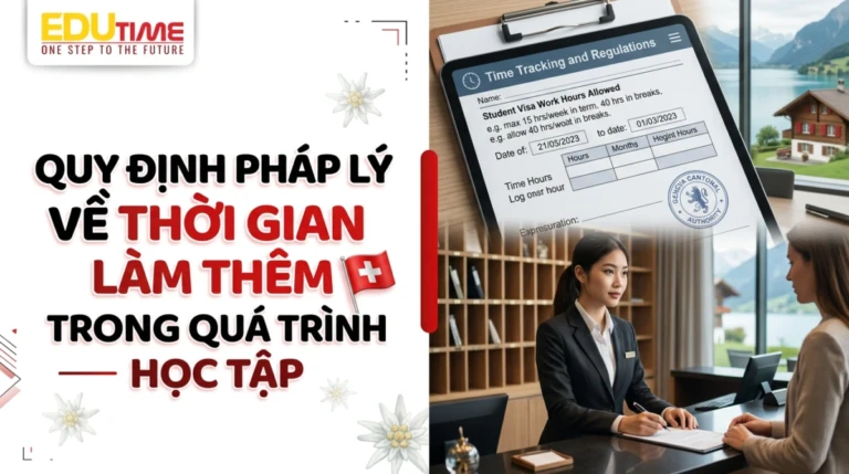 Việc làm sau khi du học Thụy Sĩ: Làm thêm, cơ hội nghề nghiệp và quy định ở lại