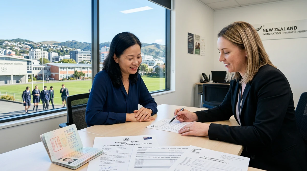 Môi trường học tập phổ thông chất lượng cao tại New Zealand - Visa giám hộ New Zealand