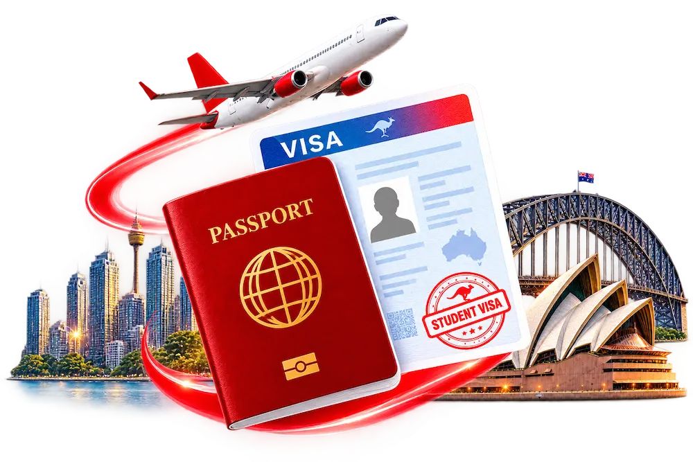 Hộ chiếu và hồ sơ visa du học Úc