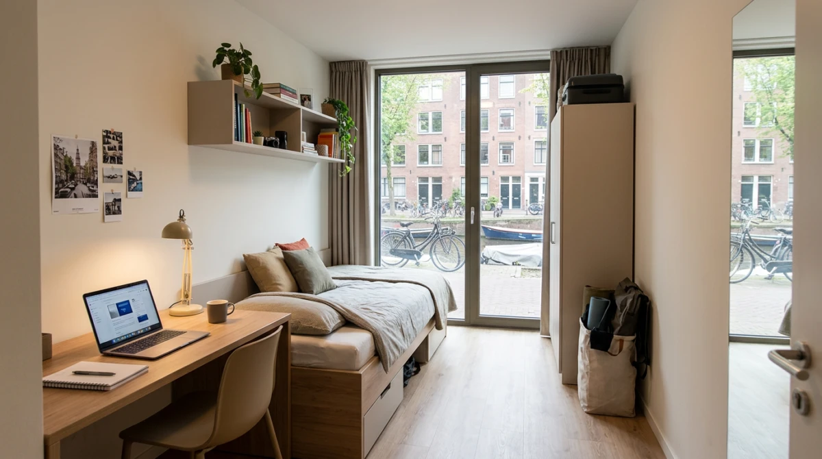 Phòng trọ sinh viên tiện nghi và hiện đại tại Amsterdam - Nhà ở cho du học sinh Hà Lan