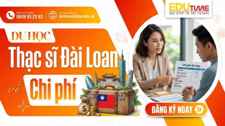 Chi phí du học thạc sĩ Đài Loan