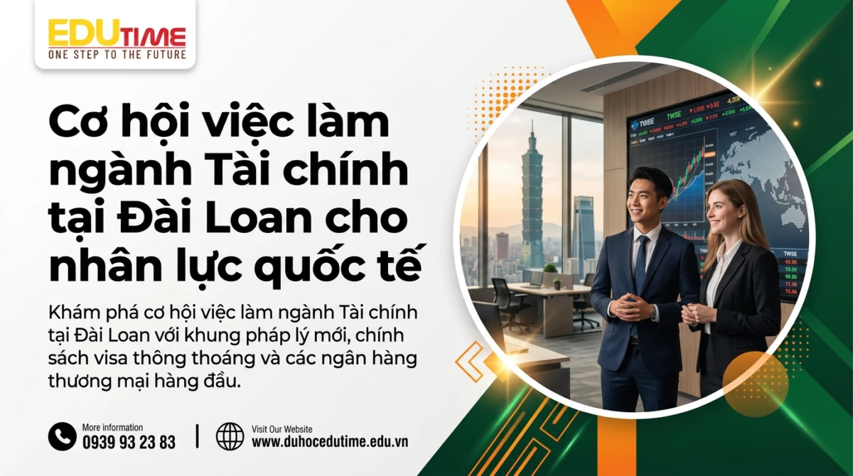 Cơ Hội Việc Làm Ngành Tài Chính Tại Đài Loan Cho Nhân Lực Quốc Tế
