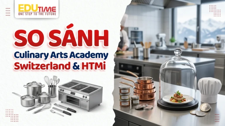 Culinary Arts Academy Switzerland vs HTMi: So sánh chương trình Culinary