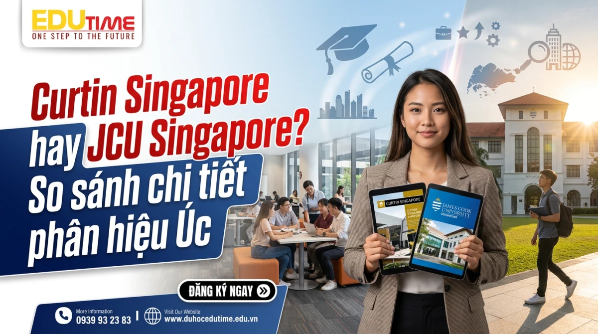 Curtin Singapore hay JCU Singapore? So sánh chi tiết phân hiệu Úc