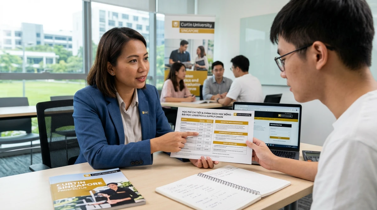 Đại học ngành Logistics và Supply Chain tại Curtin Singapore 2 Sinh viên tham gia các buổi thảo luận thực tế về quản trị chuỗi cung ứng tại trường - Đại học ngành Logistics và Supply Chain tại Curtin Singapore