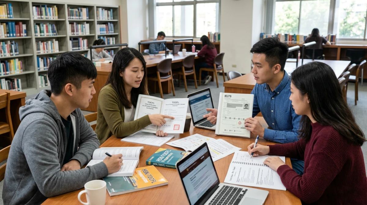 Môi trường học thuật quốc tế đòi hỏi học viên cao học đáp ứng các tiêu chuẩn ngoại ngữ khắt khe. - Điều kiện du học thạc sĩ Đài Loan