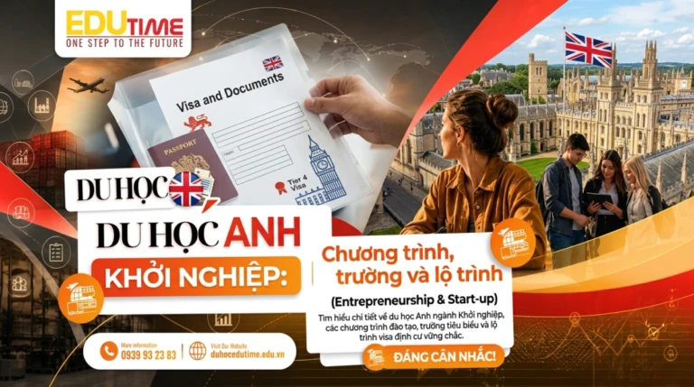 Du học Anh ngành Khởi nghiệp: Chương trình, trường và lộ trình