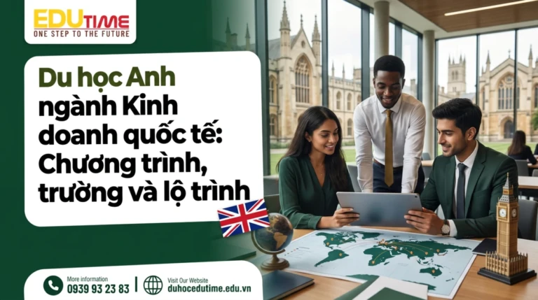 Du học Anh ngành Kinh doanh quốc tế: Chương trình, trường và lộ trình