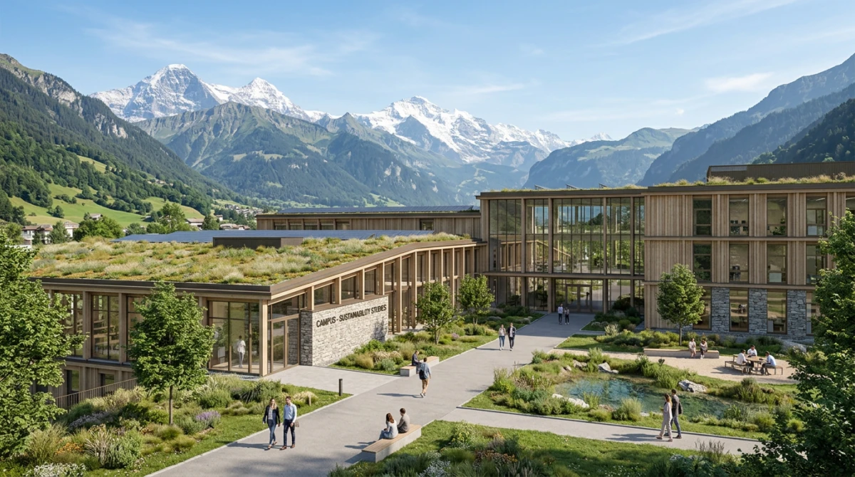Du học Bachelor ngành Sustainability Management tại Thụy Sĩ 2 Khuôn viên các trường đại học tại Thụy Sĩ gắn liền với mục tiêu bảo vệ môi trường và phát triển bền vững - Du học Bachelor ngành Sustainability Management tại Thụy Sĩ