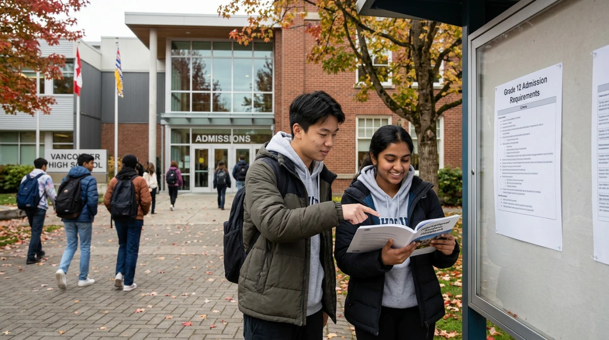 Du học Canada lớp 12 2 Khuôn viên hiện đại của một trường trung học tại Canada - Du học Canada lớp 12