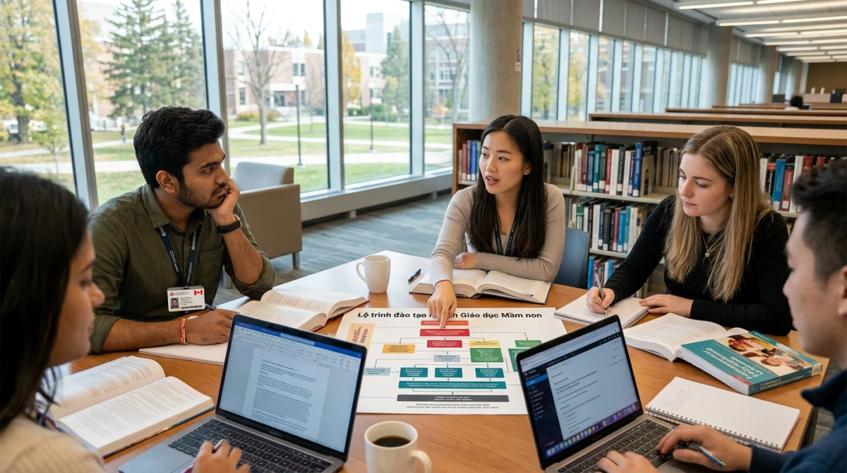 Sinh viên quốc tế nhận được sự hỗ trợ toàn diện trong suốt quá trình học tập - Du học Canada ngành giáo dục mầm non