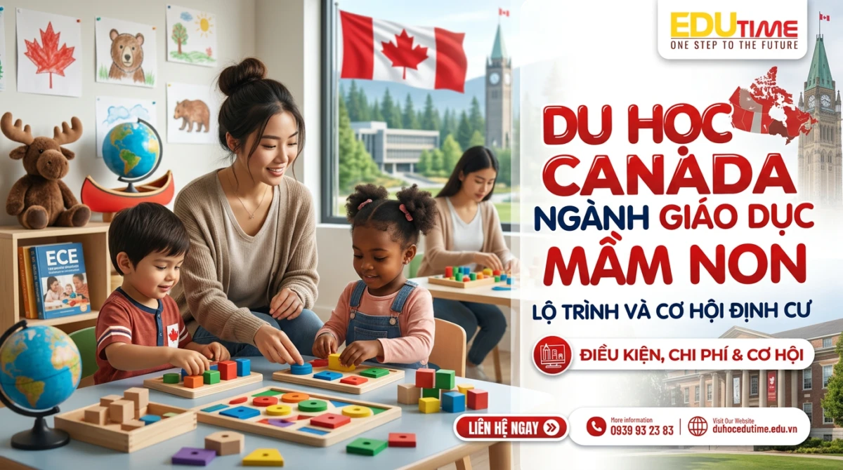 Du Học Canada Ngành Giáo Dục Mầm Non: Lộ Trình Và Cơ Hội định Cư